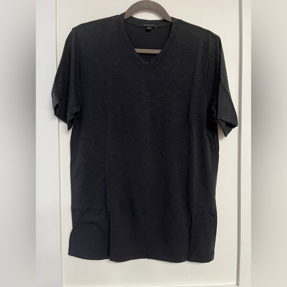Travis Mathew Black V-Neck Tee